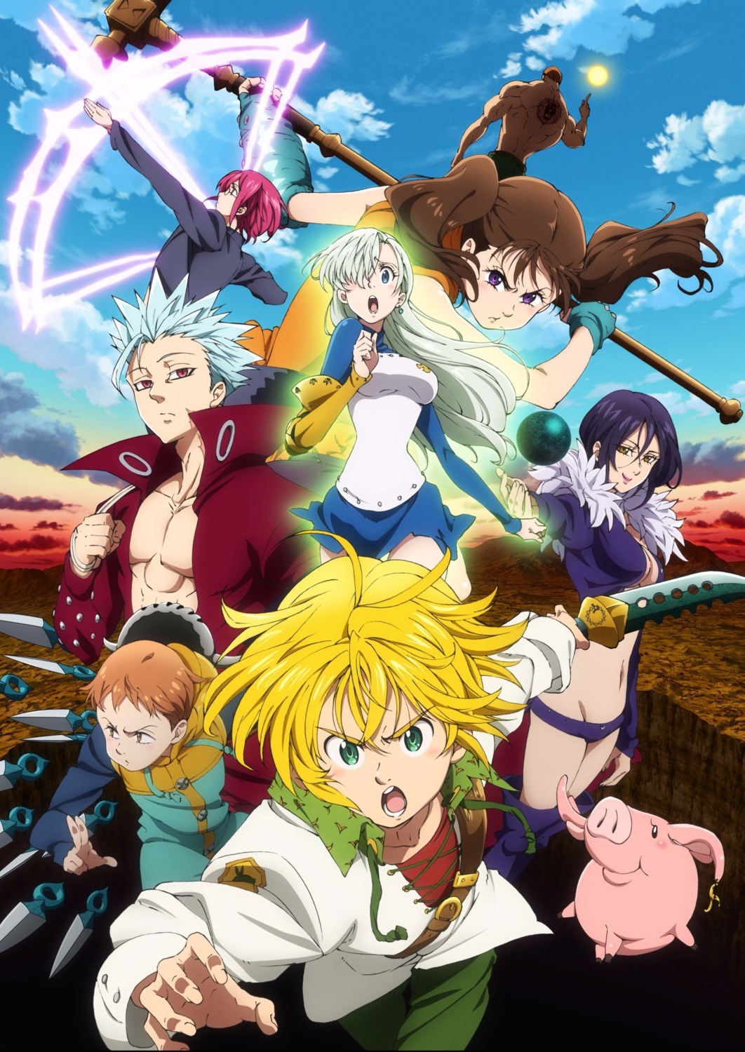 Nanatsu No Taizai Nanatsu No Taizai Imashime No Fukkatsu Ban Nanatsu